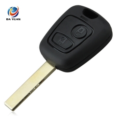 AS009012 for Peugeot Remote Key Shell 2 button for 307 (HU83 VA2) With logo