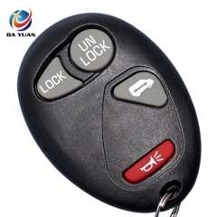 AS019006 FOR GMC 3+1button Remote Key Shell