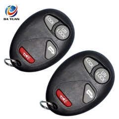 AS019006 FOR GMC 3+1button Remote Key Shell