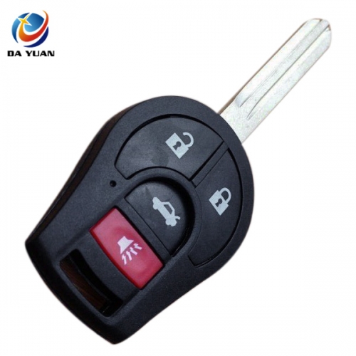 AS027020 for Nissan 3+1 Button Remote Key Shell
