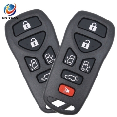 AS027022 for Nissan 5+1 Button Remote Key Shell