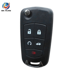 AS028002 for Opel Flip Remote Key Shell 4+1 Button