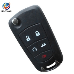 AS028002 for Opel Flip Remote Key Shell 4+1 Button