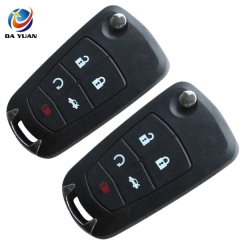 AS028002 for Opel Flip Remote Key Shell 4+1 Button