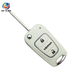AS020010 for Hyundai Verna 3 buttons Flip Remote Key Shell