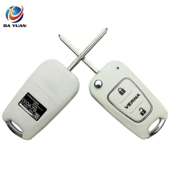 AS020010 for Hyundai Verna 3 buttons Flip Remote Key Shell