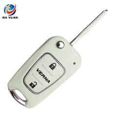 AS020010 for Hyundai Verna 3 buttons Flip Remote Key Shell