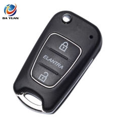 AS020013 for Hyundai Elantra 3 buttons Flip Remote Key Shell