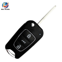 AS020016 for Hyundai Jac 3 buttons Flip Remote Key Shell