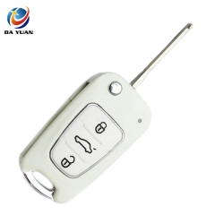AS020014 for Hyundai I30 IX35 3 buttons folding remote key shell