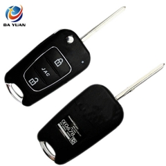 AS020016 for Hyundai Jac 3 buttons Flip Remote Key Shell