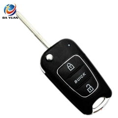 AS020017 for Hyundai Buick 3 buttons Flip Remote Key Shell