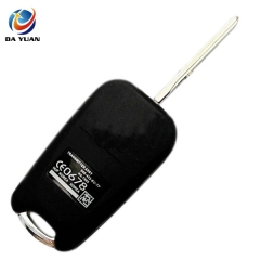 AS020017 for Hyundai Buick 3 buttons Flip Remote Key Shell