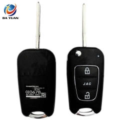 AS020016 for Hyundai Jac 3 buttons Flip Remote Key Shell