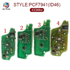 AK016013 for Citroen 0523 remote control board 433MHZ PCF7941(ID46)