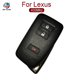 AK052002 Original for Lexus Smart Card 2+1 Button 433 MHz TOKAI RIKA BC2EQ