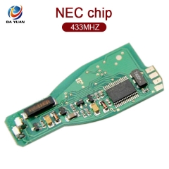 AK002019 For mercedes Benz 3 Button smart card board 433MHZ nec chip