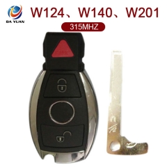 AK002021 for Benz NEC 2+1 Button smart card 315MHZ remote control W124、W140、W201