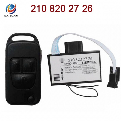 AK002003 for Benz 3 button Remote Set 210 820 27 26