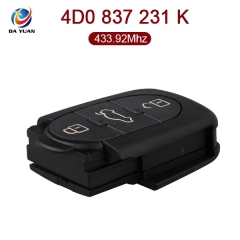 AK001042 for VW  Remote Control  433.92MHz 4D0 837 231 K