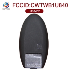 AK027046 for Nissan Leaf Smart Key 3+1 Button 315MHz CWTWB1U840 285E3-3NF4A