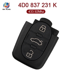 AK001042 for VW  Remote Control  433.92MHz 4D0 837 231 K