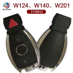 AK002021 for Benz NEC 2+1 Button smart card 315MHZ remote control W124、W140、W201