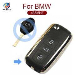 AK006024 for BMW Silver Flip key 3 button 433MHZ