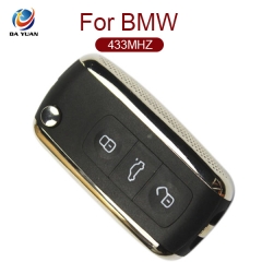 AK006024 for BMW Silver Flip key 3 button 433MHZ