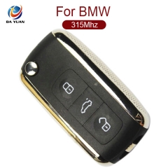 AK006021 for BMW 3 button Silver Flip key 315Mhz