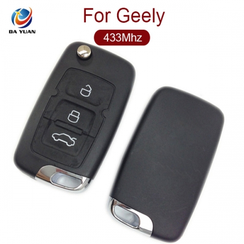 AK031001 for Geely Global Hawk GX7 Folding Remote Control With CAN 433MHz