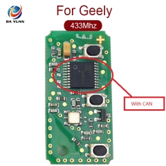 AK031001 for Geely Global Hawk GX7 Folding Remote Control With CAN 433MHz