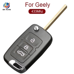 AK031003 for Geely Vision 2015 New Folding Remote Key 3 Button 433MHz