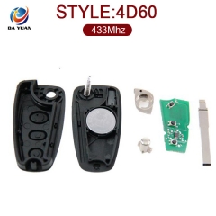 AK018032 for Ford Focus Remote Smart Key 3 Button 433MHz 4D60