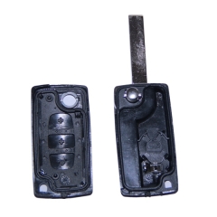 AS009014 FOR Peugeot 307 308  Flip Remote Key Shell 3 button