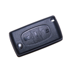 AS009014 FOR Peugeot 307 308  Flip Remote Key Shell 3 button