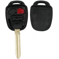 AS007043 Remote Key Shell for Toyota Remote Case Fob Replacement 2+1 Button