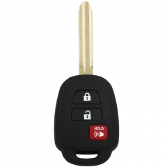 AS007043 Remote Key Shell for Toyota Remote Case Fob Replacement 2+1 Button