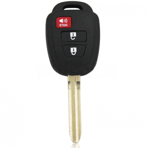 AS007043 Remote Key Shell for Toyota Remote Case Fob Replacement 2+1 Button