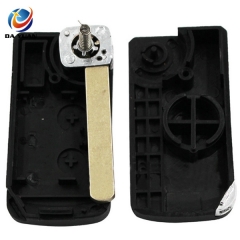 AS034019 Folding Flip Remote Key Shell Keyless Entry Case Fob 2 Button For Subaru