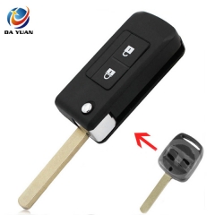 AS034019 Folding Flip Remote Key Shell Keyless Entry Case Fob 2 Button For Subaru