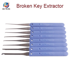 LS06046 KLOM Broken Key Extractor Kit 8pcs lot