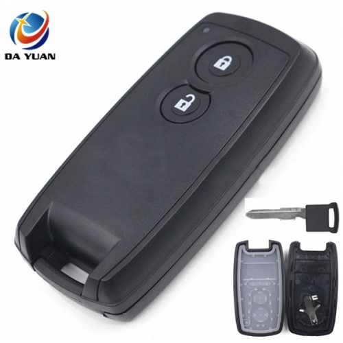 AS048008 Keyless Remote Key Shell 2 Button for Suzuki SX4 Grand Vitara Swift Case Fob+Uncut Blade