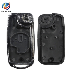 AS048014 Flip Folding Remote Key Case Shell fit for SUZUKI SX4 Swift 2 Button With Button Pad With sticker