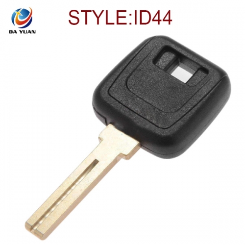 AK050005 New Replacement Uncut Blade Ignition Transponder Chip Key For Volvo C70 S70 With ID44  Chip