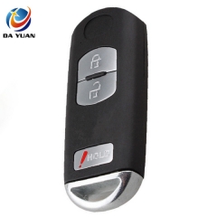 AS026012 2+1 Buttons Remote Key Case Fob 3 Buttons For Mazda 3 5 6 CX-7 CX-9