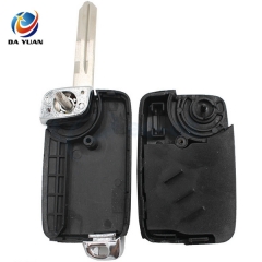 AS027031 Modified Flip Folding Key Shell case for NISSAN Tiida Cube Juke Rogue 2+1 BUTTON