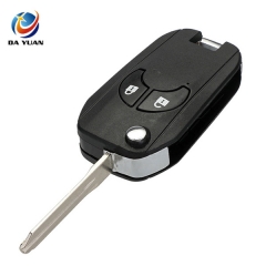 AS027030 2 Button Flip Folding Remote Key Case Shell Fob For NISSAN