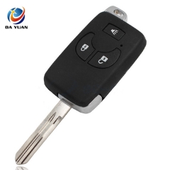 AS027031 Modified Flip Folding Key Shell case for NISSAN Tiida Cube Juke Rogue 2+1 BUTTON