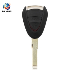 AS005011 2 Button No Chip Uncut Remote Key Case Shell For Porsche Cayman 911 Boxster